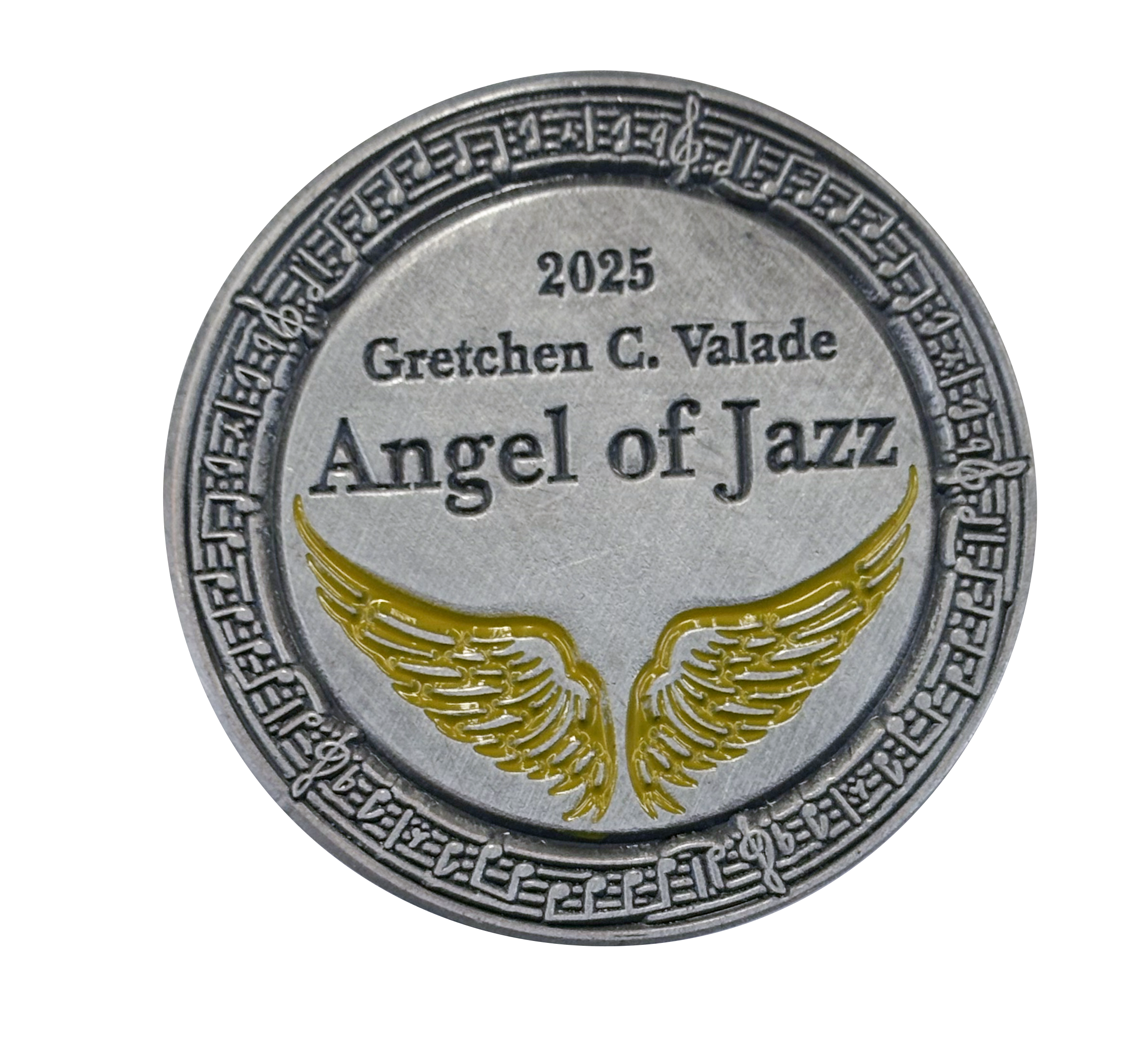2025 Gretchen C. Valade Angel of Jazz pin